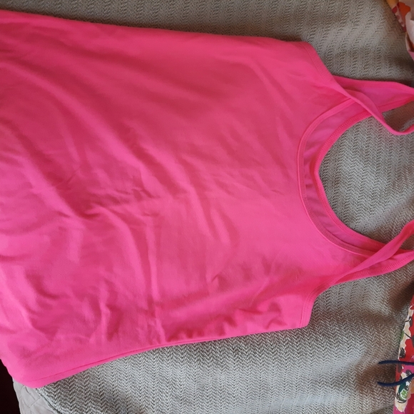Hot pink No Boundries Tank - Picture 3 of 3